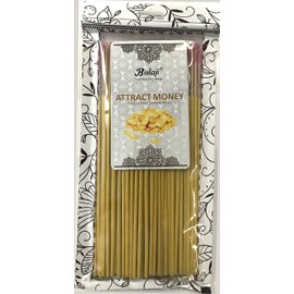 Balaji - Finest Colour Incense Sticks 145 Grams Pack - Attract Money