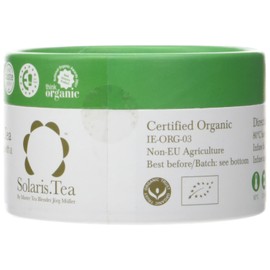 Solaris Tea - Organic Chun Mee Green Tea | 100% Organic Whole Leaf Tea | Certified Vegan | 15 x 2g Biodegradable Pyramid