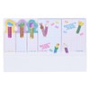 Sunstar Stationery S2841843 PEZ Sticky Notes, Die-Cut Slim, A-Pattern