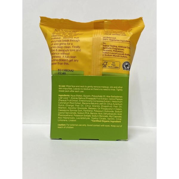 Alba Botanica 3 Pack Alba Botanica Hawaiian Towelettes 3-In-1 Purifying