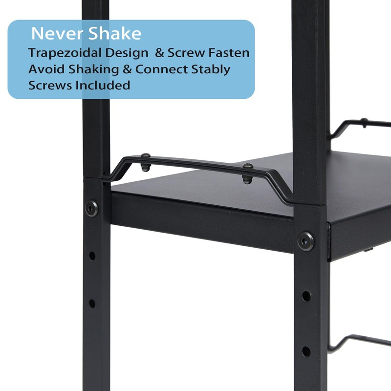 X-cosrack 25.5 Inches 3 Pack Expandable Cabinet Shelves, Stackable Shelf