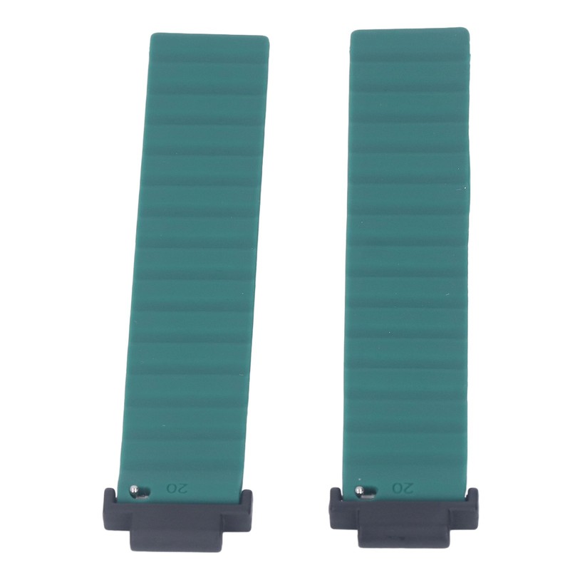 Magnetic Silicone Watch Strap Adjustable Silicone Bracelet Replacement Watchband for