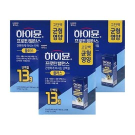 ILDONGHUDIS 일동후디스 하이뮨 프로틴 밸런스 플러스 190ml x 16팩 x 3박스 Il Dong Hoodis Hyume Protein Balance Plus 190ml x 16 Packs x 3 Boxes