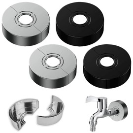 Thoquene Set of 4 Heating Pipe Rosette for Radiator Pipes