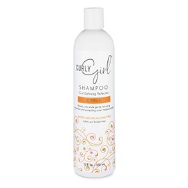 Curly Girl, Curl Definition Shampoo, (Sulfate, Paraben, Formaldehyde, DEA, MEA Free), Citrus 12 oz