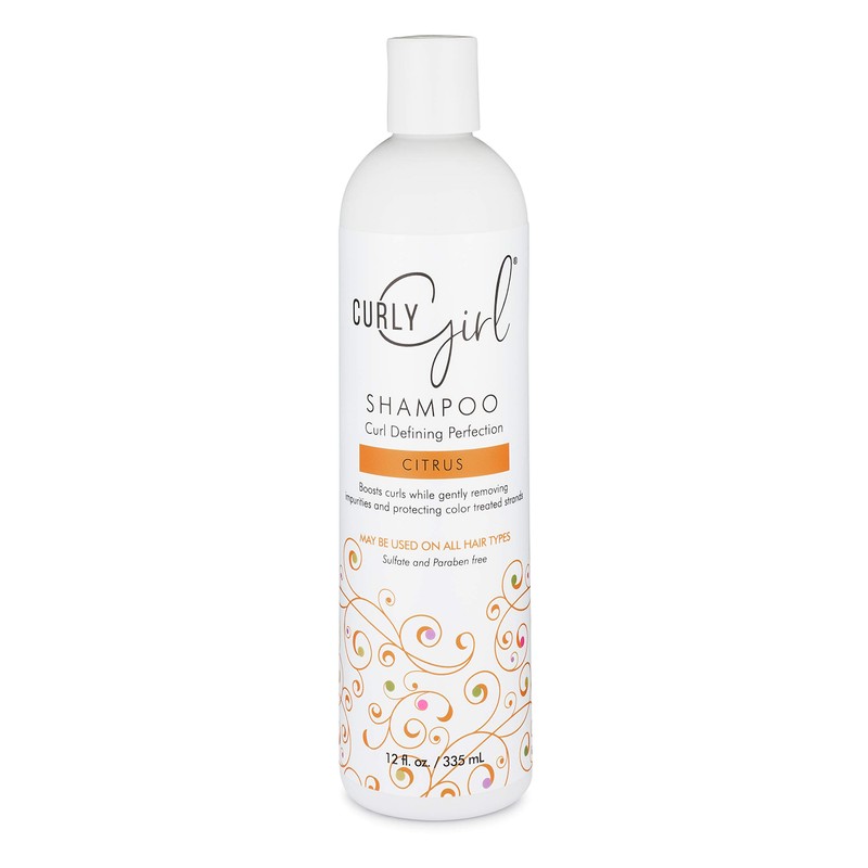 Curly Girl, Curl Definition Shampoo, (Sulfate, Paraben, Formaldehyde, DEA, MEA