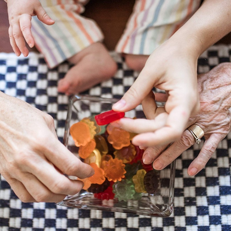 Albanese Confectionery Gummi Awesome Blossoms, 5 Pound Bag
