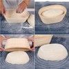 Rattan Bread Proofing Basket Set Sourdough Bannetons Proving Basket Bread
