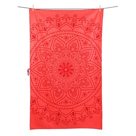 Lifeventure Travel Sports Beach Towel Recycled Soft Fiber Navy Giant