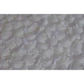 Pétalos de rosa, colorfulife® Multicolor Seda Artificial Pétalos De Rosa Flor Nupcial ducha favorece para suelos de mesa de boda suministros decoración mesa confeti, 8# Blanco, 5000
