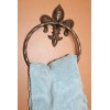 Stoneledge Investments Vintage Style Fleur De Lis Bathroom Hardware Set