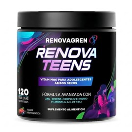 RenovaTeens Vitaminas Adolescentes 12-18años Enfoque Energía Rendimiento
