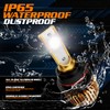 M-AUTO 9007 LED Headlight Bulbs, HB5 LED Light 6000LM Per