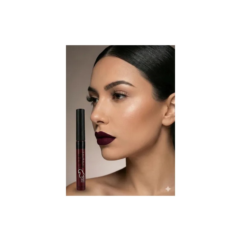 Labial Indeleble Mate Mia Terra Color Ciruela