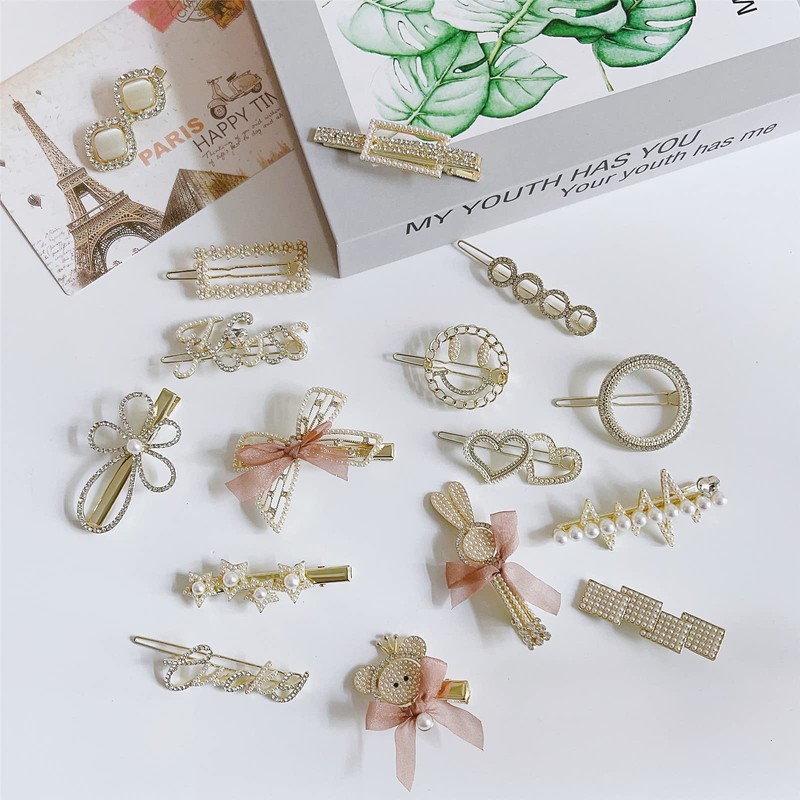 QTMY-20 pinzas para el pelo para mujeres y niñas, regalo