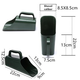 Granmagazz Fish Tank Sand Shovel Fish Tank Sediment Scooper Aquarium Sand Shovel Aquarium Cleaning Shovel Fish Tank Shoveling Tool Scoop Shovel Gravel Sand Shovel Scoop Plastic Shovel Cleaning Shovel Filter