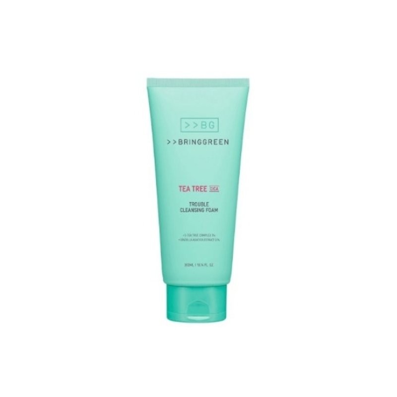 Bringgreen Tea Tree Cica Trouble Cleansing Foam 300ml Acne Cleansing