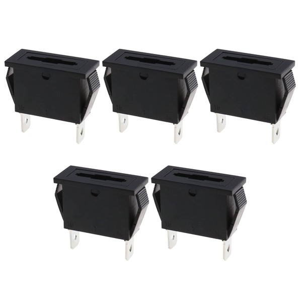 eMagTech 5PCS Standard Blade Fuse Holder Panel Surface Mount Blade