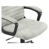 Click365 Transform 3.0 Ergonomic Mid Back Desk Chair Vegan Leather