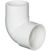 Spears 409 Series PVC Pipe Fitting, 90 Degree Elbow, Schedule