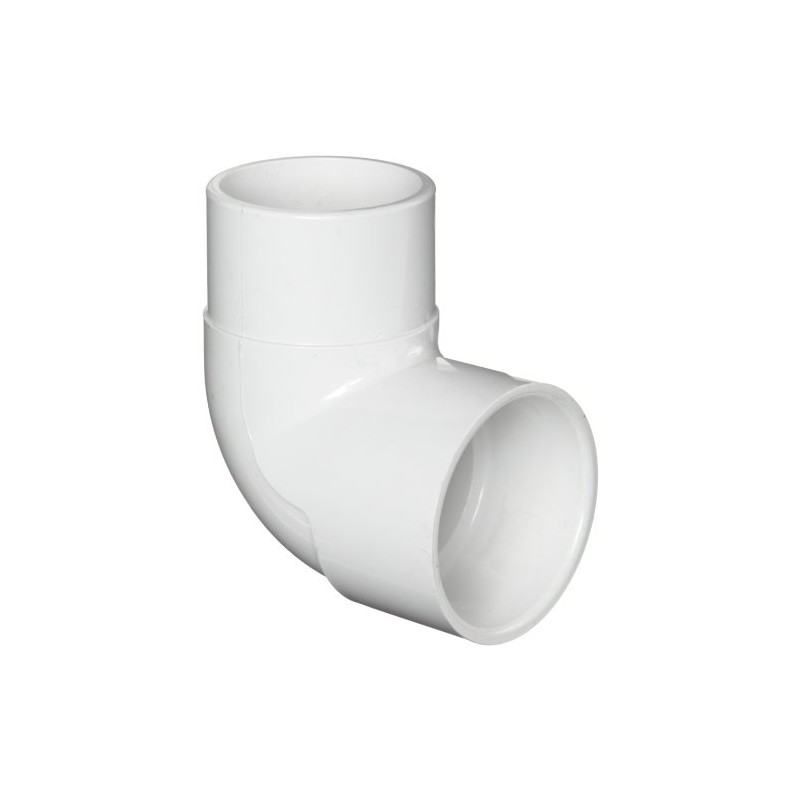 Spears 409 Series PVC Pipe Fitting, 90 Degree Elbow, Schedule