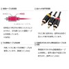 Elecom AV Cable/TV-VCR/RCA Pin Plug x 3-RC