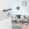 Household 304 Stainless Steel Wall Hanging Clothesline Retractable Telescopic Laundry