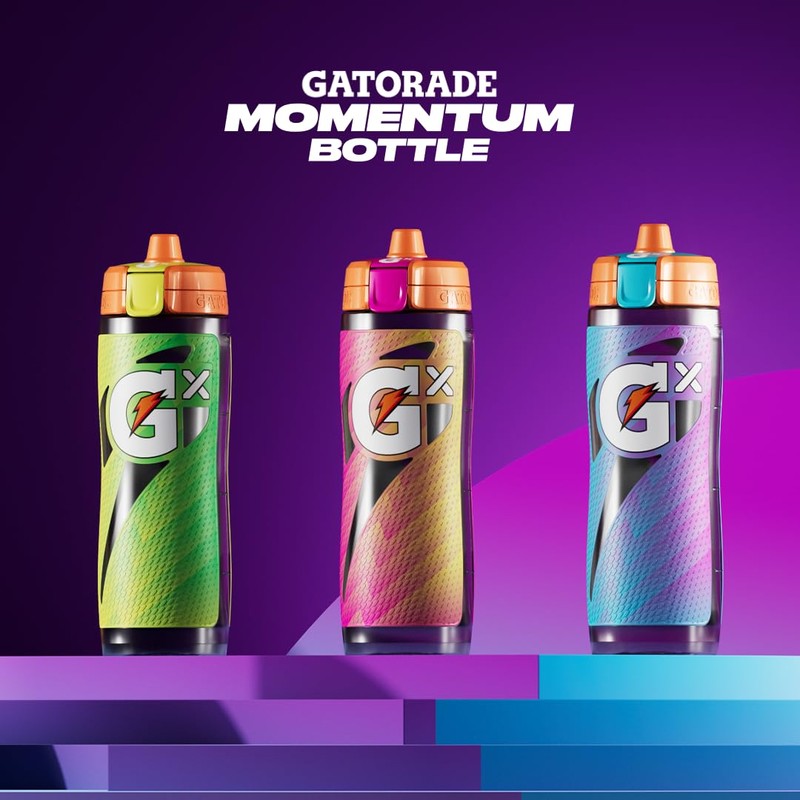 Gatorade Gx Bottle, Momentum Neon Pink