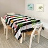 Walmsco Tablecloth Flamingo Palm Leaf Decor For Dining Room Kitchen