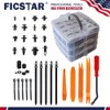 FICSTAR 655Pcs Car Retainer Auto Fasteners Push Trim Plastic Clips