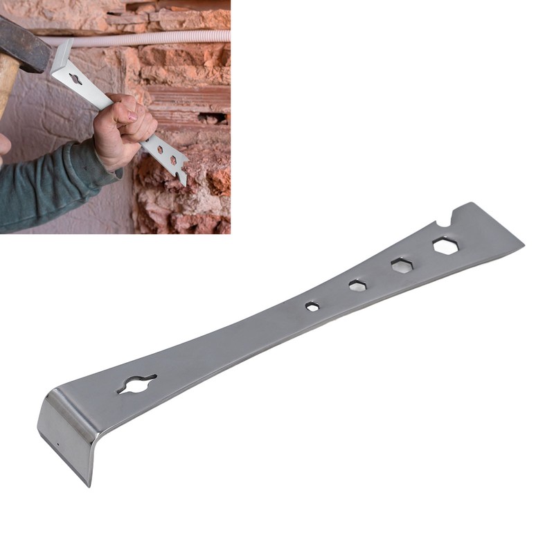 Flat Pry Bar Heavy Duty Metric Stainless Steel Metal Scraper