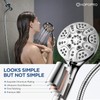 6-Mode High Pressure Handheld Shower Head with Power Wash, HOPOPRO