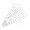 10Pcs Zirconiated Tungsten Electrodes WZ8 White Tip for AC Tig