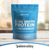 Paleovalley 100% Grass Fed Beef Bone Broth Protein Powder -