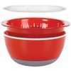 OXO Good Grips Berry Bowl Set - 3-Piece, Red/Grey