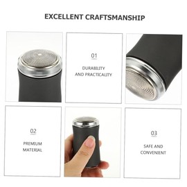 1set Rechargeable Electric Shaver Floating Design Compact Face Trimmer for Men Convenient USB Charging Easy to Use