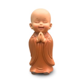 Zen'Light Statuette Baby Bonze Prior - Adorable Spiritual Presence to Light Up Your Room - Charming Lucky Charm for a Touch of Serenity - Zen Ambience - Height 8.5 cm