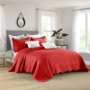 Queen Linens 3PCS Cotton Christmas Tree Oversized Bedspread Set Coverlet