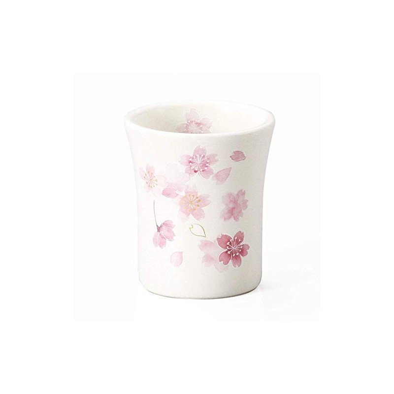 Tokoname Y400 Akimitsu Tea Cup, Cherry Blossom