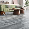 Livelynine Grey Peel and Stick Floor Tile 18-Pack 6x36" Reclaimed