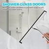 ALFLOD 12-Inch All-Purpose Shower Squeegee for Shower Doors, Tile Shower