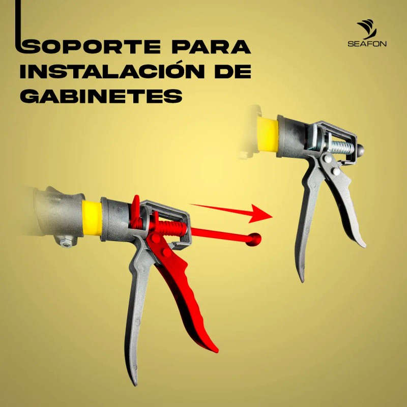2 Soportes Instalación De Gabinetes Poste Ajustable 115 Cm