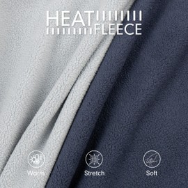 cyeollo 2 Pack XXL Dog Sweater, Soft Turtleneck Dog Sweaters for Large Dogs Male, Warm Dog Sweatshirt, Stretchy & Comfortable Pullover Dog Winter Clothes Apparel, Navy & Light Blue 2XL