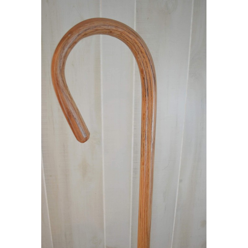 Oak Shepherd Staff, Walking Stick, Sheep Field Hiking Stick, Shepherd's