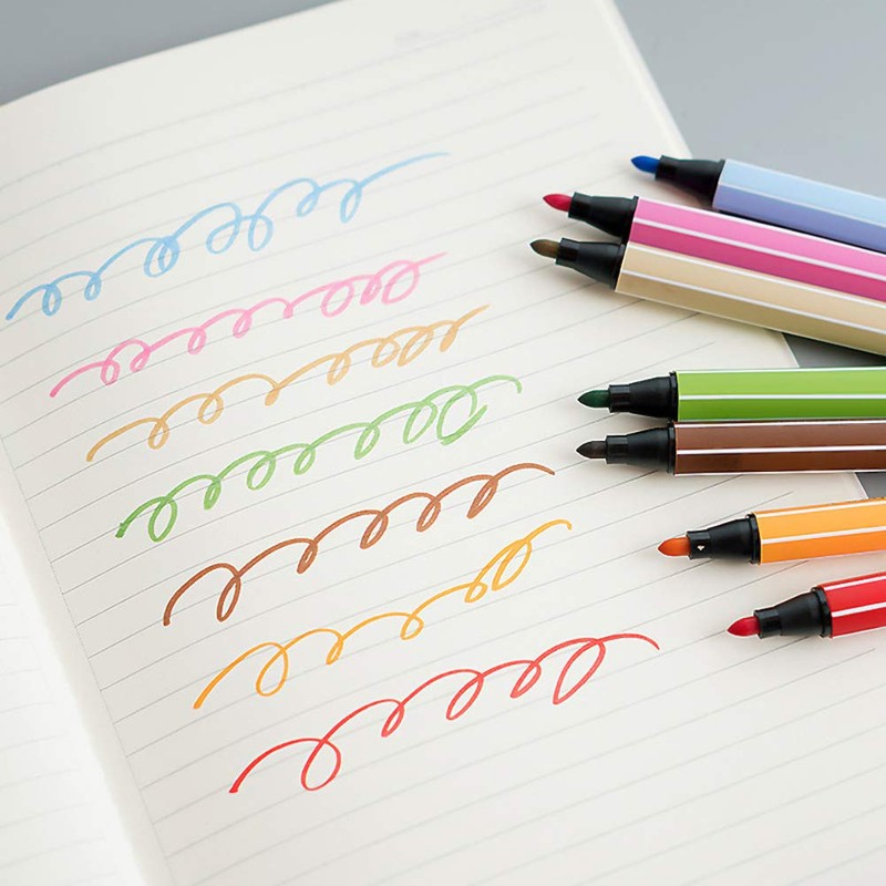 Washable Colouring Pens Set Watercolour Brush Pens Kit Felt Tip