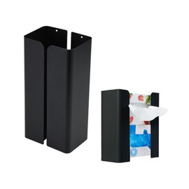 Magnetic Wall-Mounted Tissue Box Holder and Glove Box Dispenser - Convenient Storage for Disposable Gloves and Tissues Box for Freezer, Accessories for Kitchen, Bathroom, Home