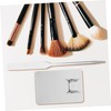 Hohopeti 1Set Makeup Mixing Palette Stainless Steel Foundation Mixing Tray