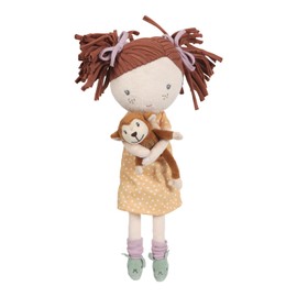 Little Dutch Sophia 4526 Rag Doll Cuddly Doll with Monkey (35 cm)