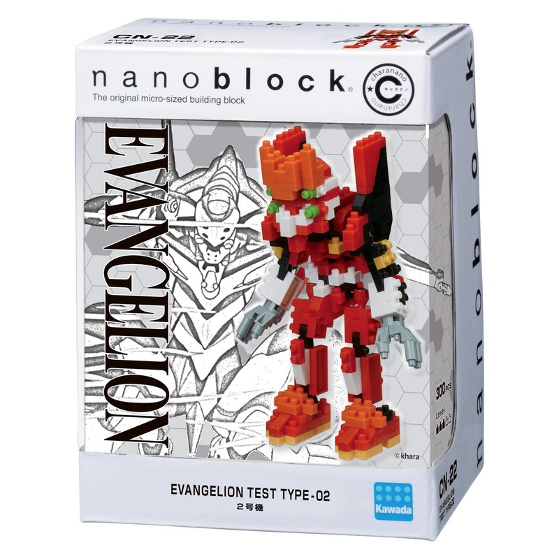 Kawada Nanoblock Character Nano Evangelion Unit 2 CN-22