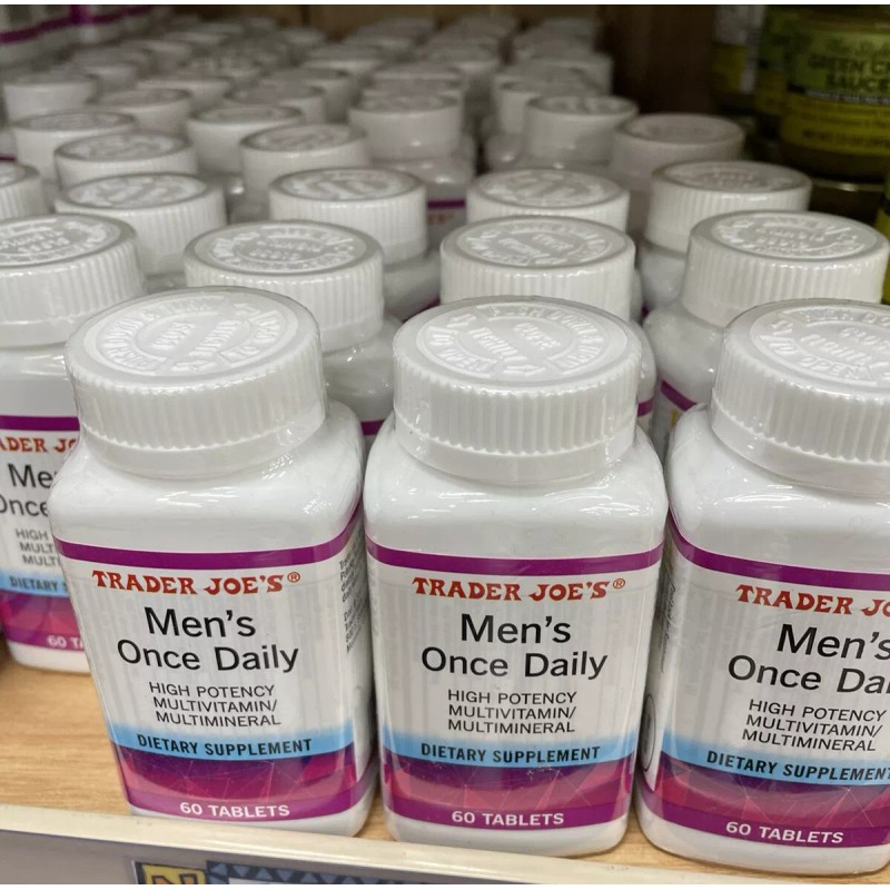 Trader Joe’s Men’s Once Daily High Potency Multivitamin Multimineral